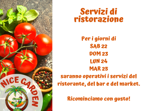 Servizi di ristorazione Operativi